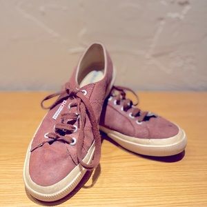 Coated Canvas Superga Sneakers